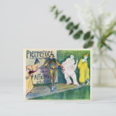 clowns thema Franse kunstgalerij en Briefkaart (Staand voorkant)