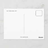 clowns thema Franse kunstgalerij en Briefkaart (Achterkant)