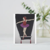 Clowns-Tight Rope Walker Briefkaart (Staand voorkant)