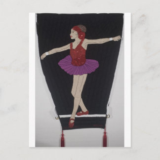 Clowns-Tight Rope Walker Briefkaart