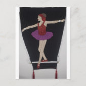 Clowns-Tight Rope Walker Briefkaart (Voorkant)