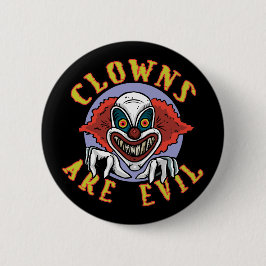 Clowns zijn boze Button
