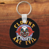 Clowns zijn boze Sleutelhanger (Voorkant)