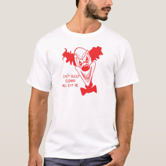 Clowns zijn het aambeeld t-shirt