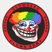 Clownsec Troll Sticker (Voorkant)