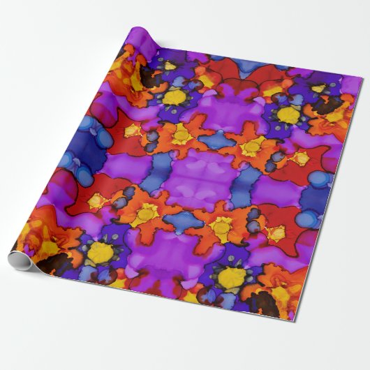 Clownshow Cadeaupapier (Uitgerold)