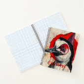 clownspinguïn notitieboek (Binnen)