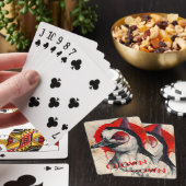 clownspinguïn pokerkaarten (Insitu)
