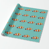 Clownvis Cadeaupapier (Uitgerold)