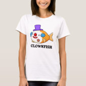 Clownvis Grappig Dier Vis Punt T-shirt (Voorkant)
