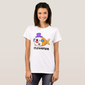 Clownvis Grappig Dier Vis Punt T-shirt (Voorkant volledig)