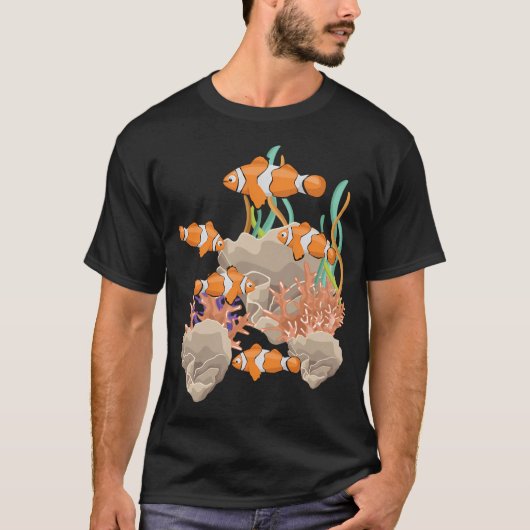 Clownvis in de Oceaan T-shirt (Voorkant)