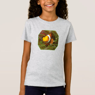 Clownvis in groene anemoon. Fotografisch ontwerp   T-shirt