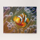 Clownvis in Zee Anemone Legpuzzel (Horizontaal)