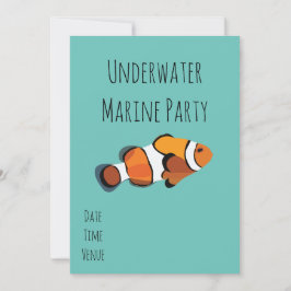 Clownvis Onderwater Zeepartij Kaart