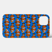 Clownvis Razernij iPad Hoesje (Blauw) (Achterkant (horizontaal))