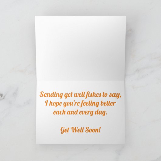 "Clownvis" Snel-beter kaart (Binnen)