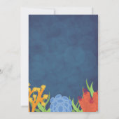 Clownvis Verjaardagsuitnodiging Kaart (Achterkant)