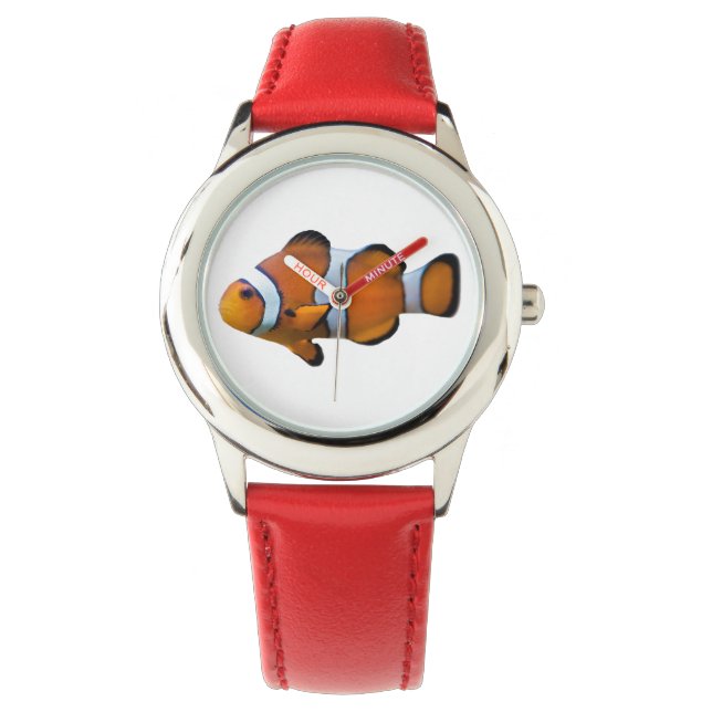 Clownvis Waarneming Horloge (Voorkant)