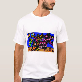Clownvissen houden van t-shirt