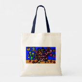 Clownvissen houden van tote bag (Achterkant)
