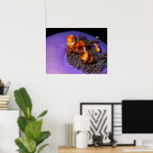 Clownvissen zijn altijd in beweging | drukbezet an poster (Thuiskantoor)