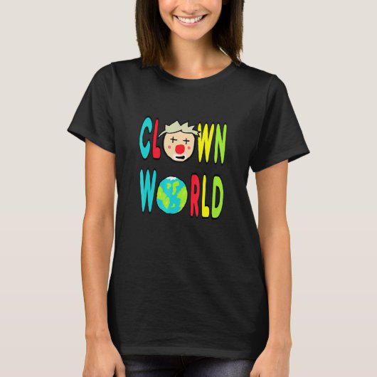 Clownwereld T-shirt (Voorkant)