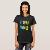 Clownwereld T-shirt (Voorkant volledig)