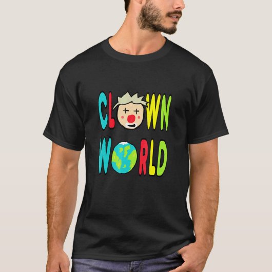 Clownwereld T-shirt (Voorkant)