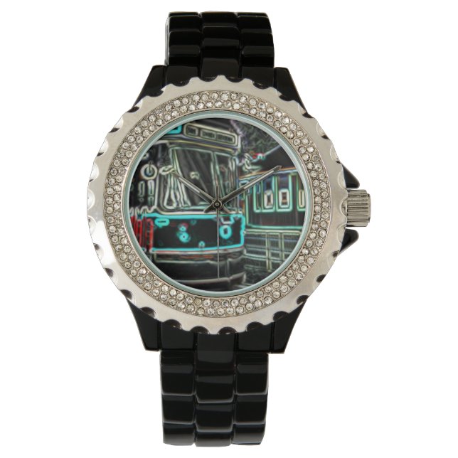 CLRV Neon bij Stan Women's Watch Horloge (Voorkant)