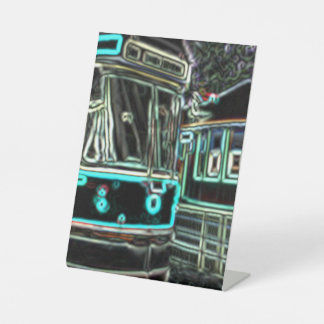 CLRV Neon bij stn 15cmx20cm voetstuk Reclamebord Met Voetstuk
