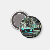 CLRV Neon bij stn Circle Magnet (Voorkant / Achterkant)