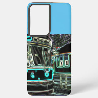 CLRV Neon bij stn Galaxy S21 Ultra Phone Case Samsung Galaxy Hoesje