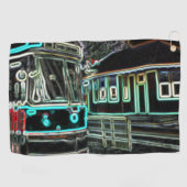 CLRV Neon bij stn Golf Towel Golfhanddoek (Horizontaal)