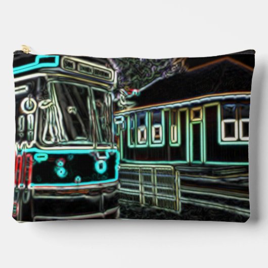 CLRV Neon bij stn Grote Accessoirezak Etui (Voorkant)