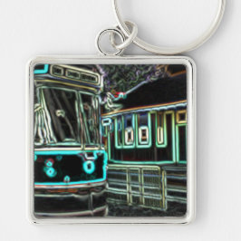 CLRV Neon bij stn Grote Premium Sleutelhanger