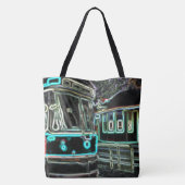 CLRV Neon bij stn Grote Schouder Tas (Achterkant)