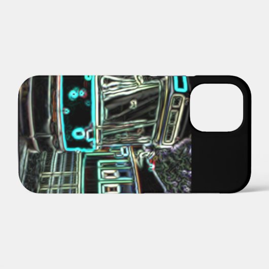 CLRV Neon bij stn iPhone 12 Mini Phone Case (Achterkant (horizontaal))