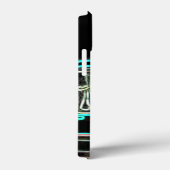 CLRV Neon bij stn iPhone 13 Mini Hoesje (Achterkant / Rechts)