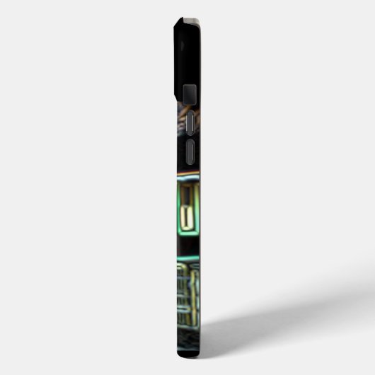 CLRV Neon bij stn iPhone 15 Plus Hoesje (Achterkant / Links)