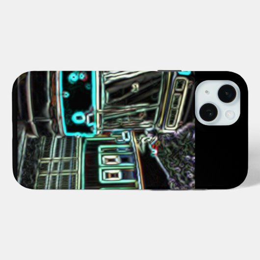 CLRV Neon bij stn iPhone 15 Plus Hoesje (Achterkant (horizontaal))