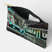 CLRV Neon bij stn Kleine Accessoirezak Etui (Open)