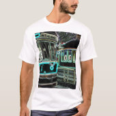 CLRV Neon bij stn Mannen T-shirt (Voorkant)