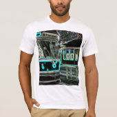 CLRV Neon bij stn Mannen T-shirt (Voorkant)