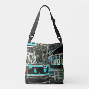 CLRV Neon bij stn Medium Cross Body Bag Crossbody Tas