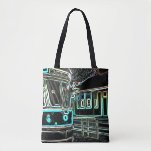 CLRV Neon bij stn Medium Shoulder Tas (Voorkant)