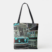 CLRV Neon bij stn Medium Shoulder Tas (Achterkant)