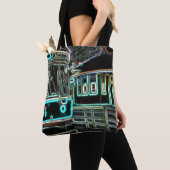 CLRV Neon bij stn Medium Shoulder Tas (Dichtbij)