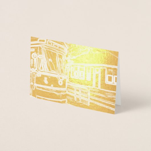 CLRV Neon bij stn Mini Horizontale Folie Gift Labe Kaarten (Voorkant)