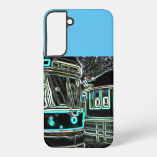 CLRV Neon bij stn Samsung Galaxy S22+ Telefoonhoes Hoesje